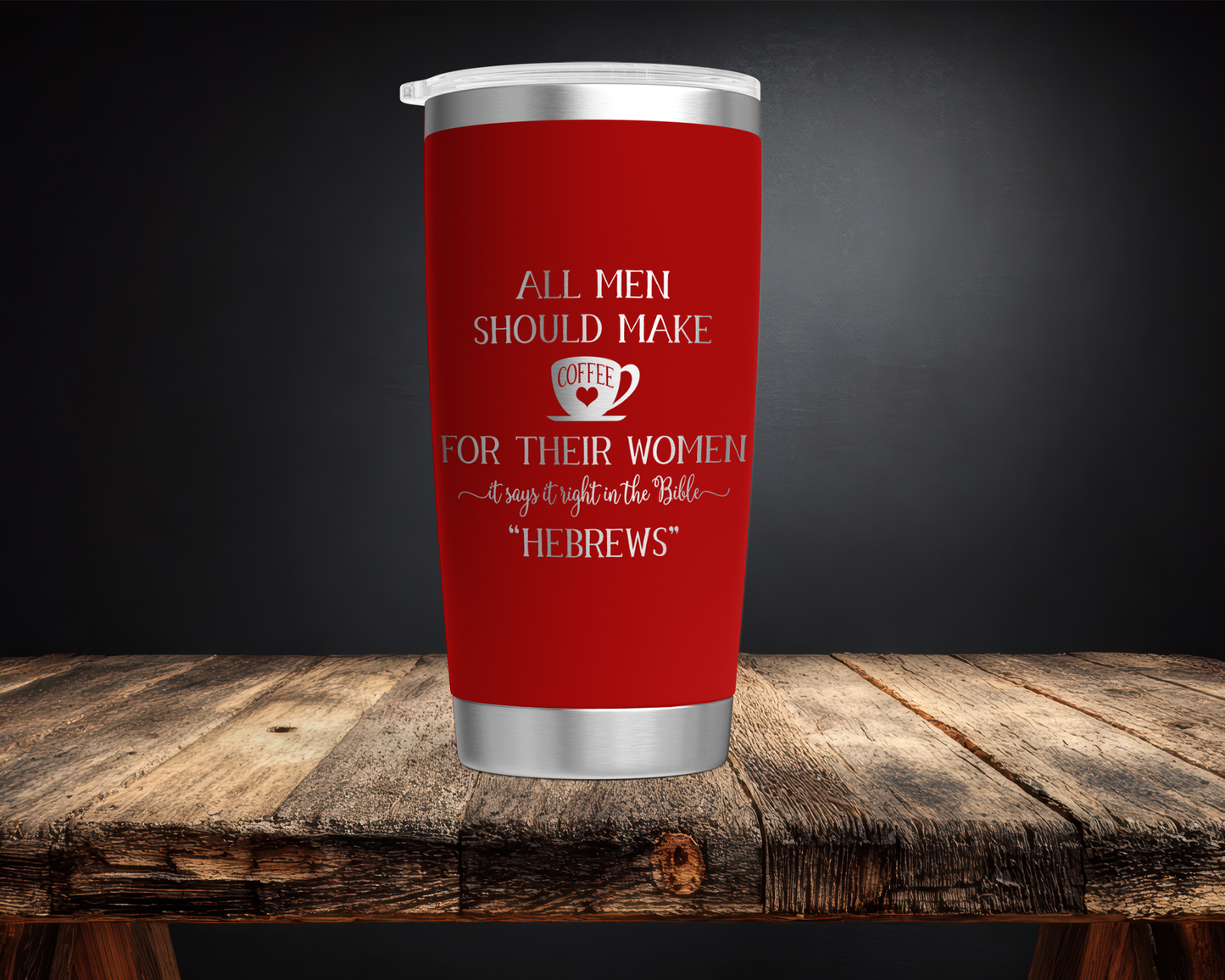 Hebrew Coffee 20oz Tumbler