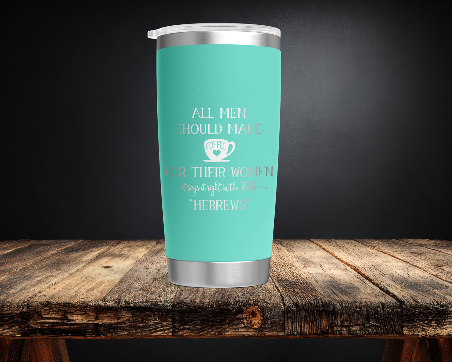 Hebrew Coffee 20oz Tumbler