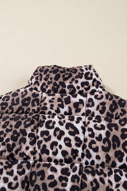 Aria Zipper Casual Puff Vest