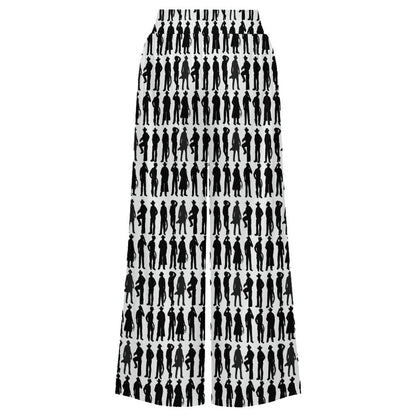Baha Ranch I'm Your Huckleberry High Waisted Wide Leg Pants