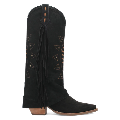 Dingo Spirit Trail  - Women's Suede Leather Cowgirl Boots