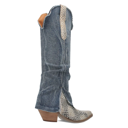 Dingo Shabby - Women's Denim Cowgirl Boots