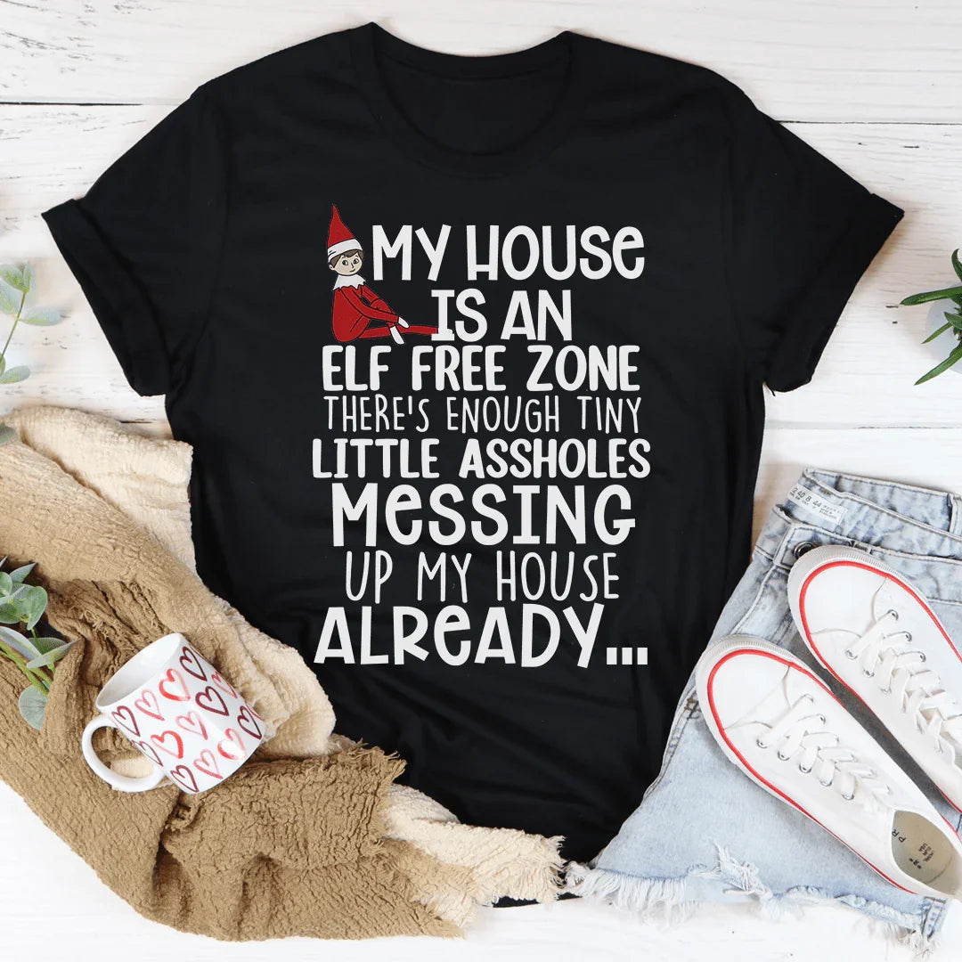Elf Free Zone Tee