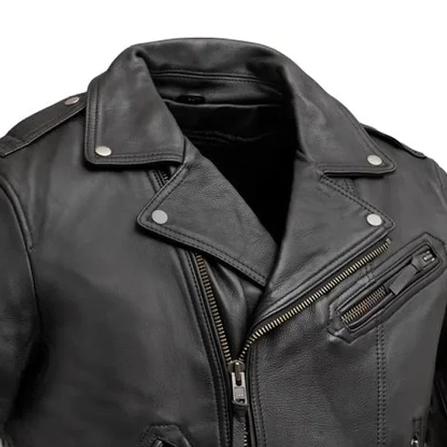 Enforcer Men's Motorcycle Leather Jacket