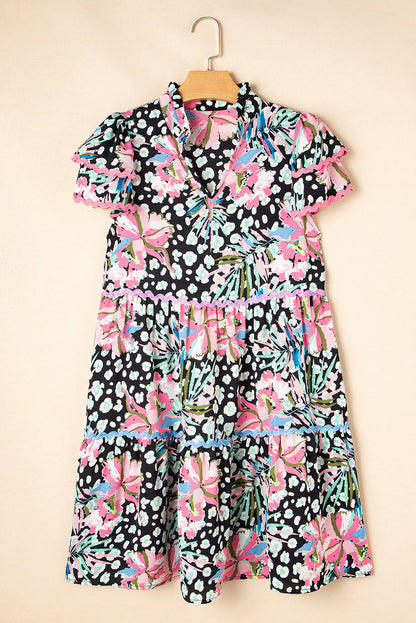 Deborah Tiered Mini Dress