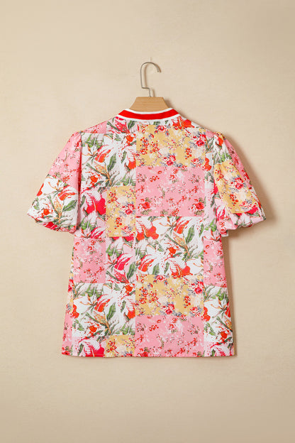 Katherine Sleeve Floral Blouse