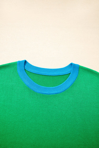 Fatima Sleeve Loose Knit Sweater