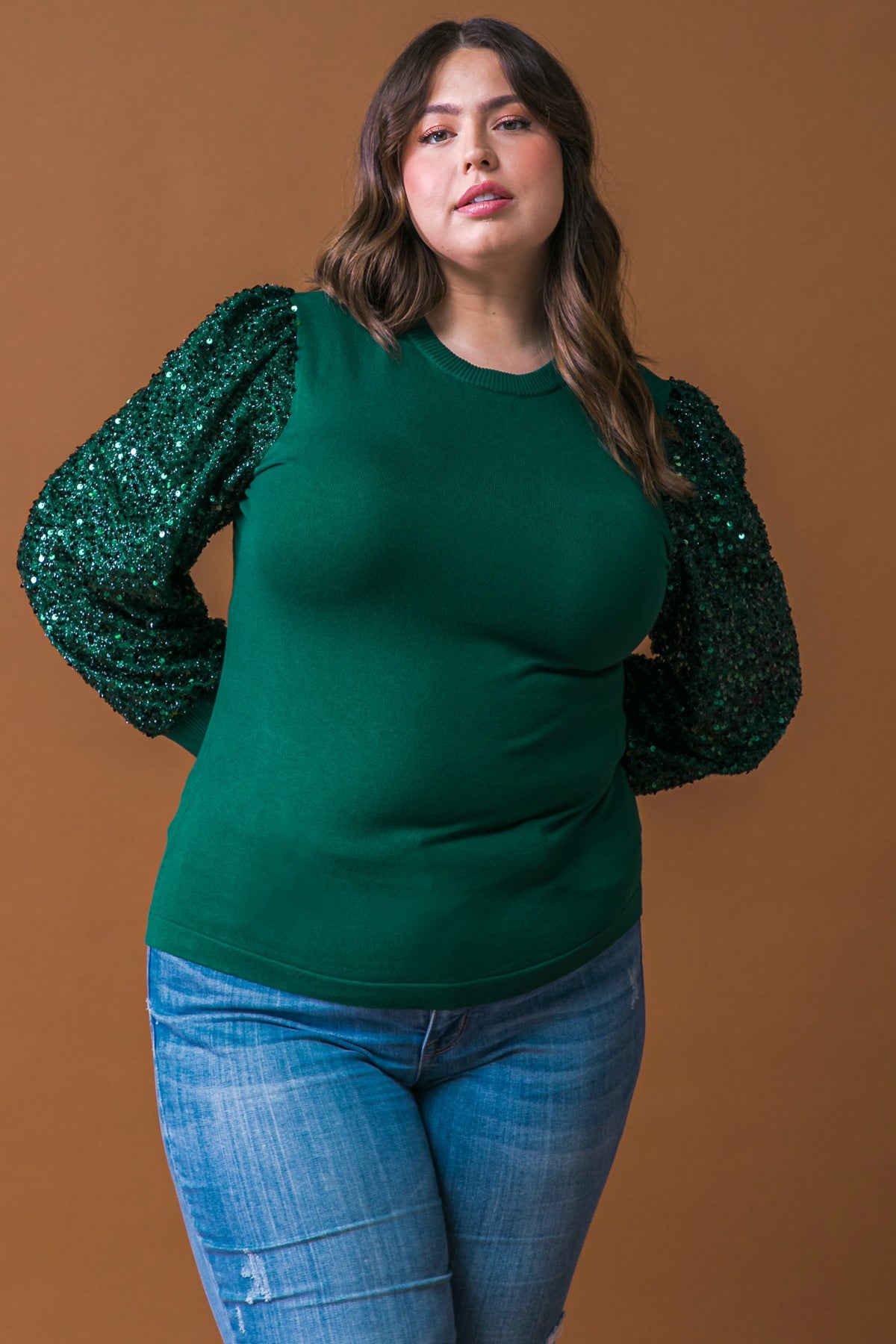 FEELING THE FUN SWEATER TOP