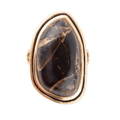 Gold Infused Matrix Ring