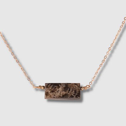 Horn Pendant Choker