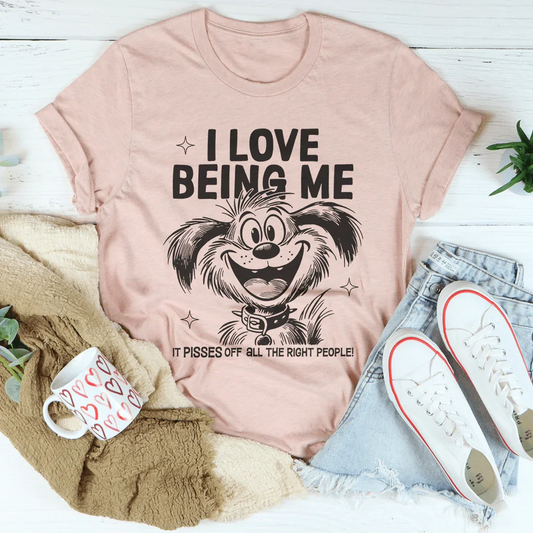 I Love Being Me Tee