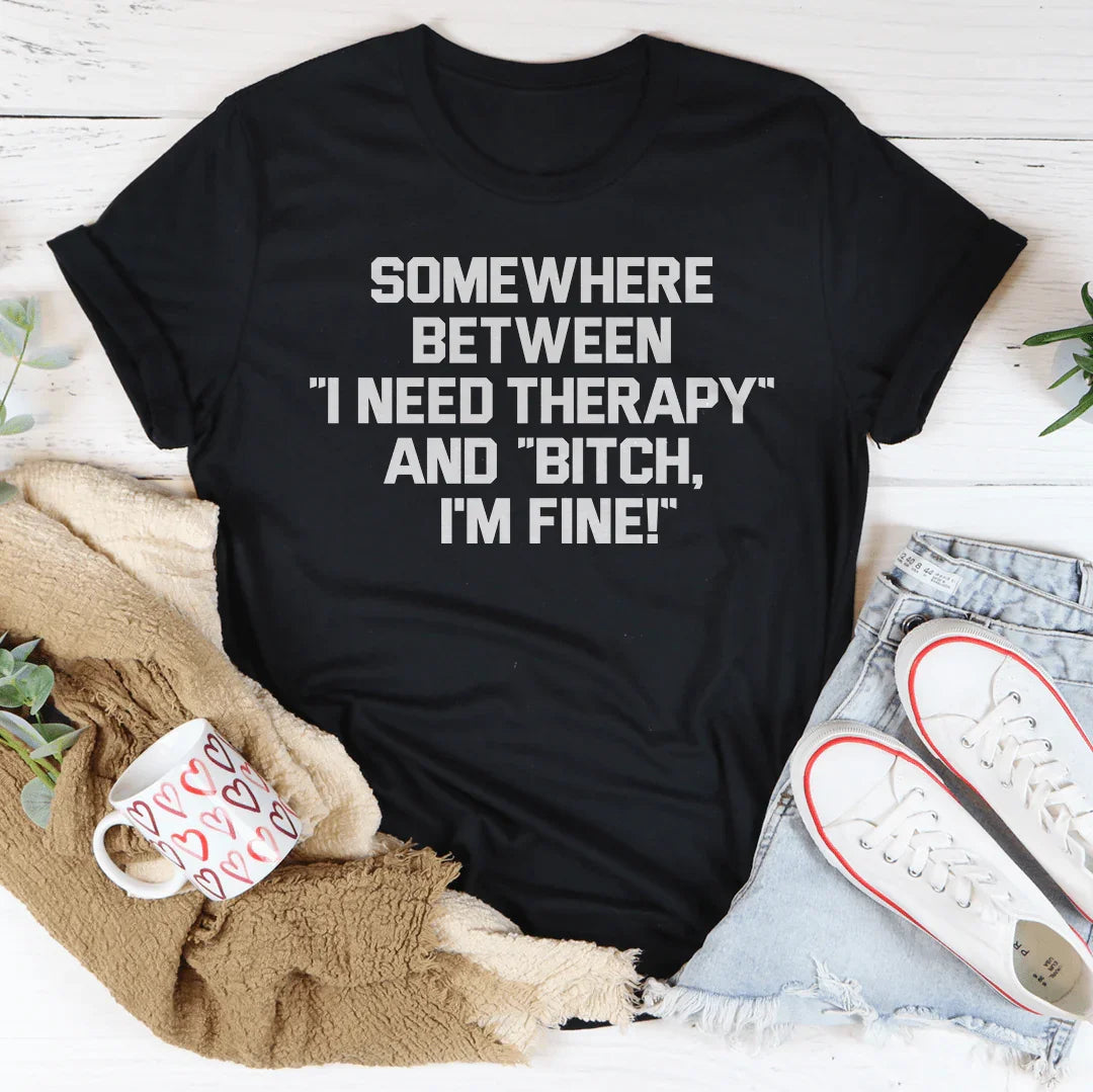 I Need Therapy Tee
