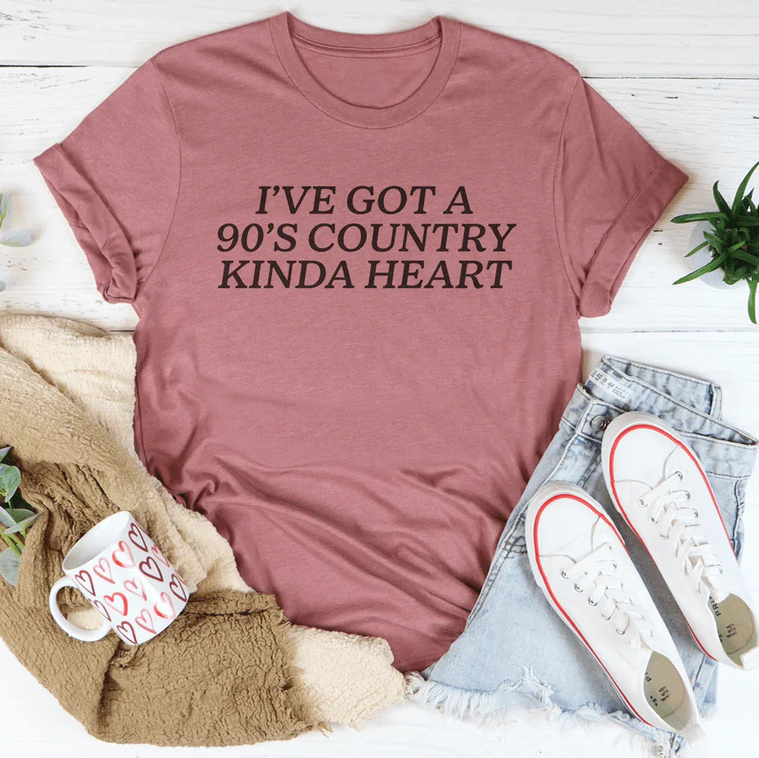 I've Got A 90's Country Kinda Heart Tee