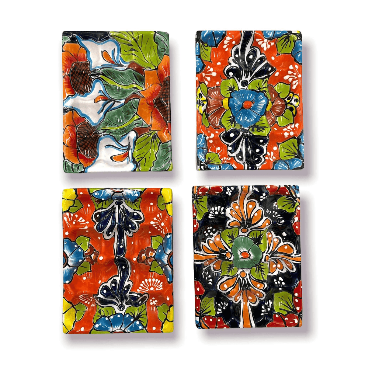 Talavera Ceramic Egg Holder | Hand-Painted Mexican Kitchenware