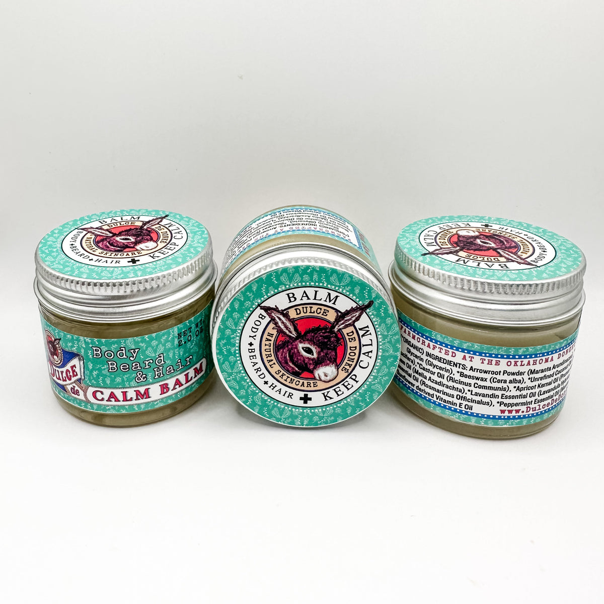 Calm Balm for Body, Beard, and Hair, 2 oz
