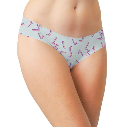 Taking Notes Laser Cut No Show Thong