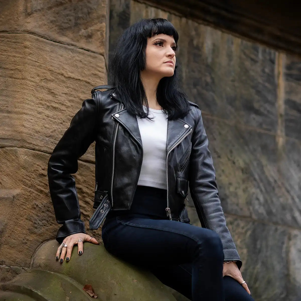 Imogen - Women's Motorcycle Leather Jacket