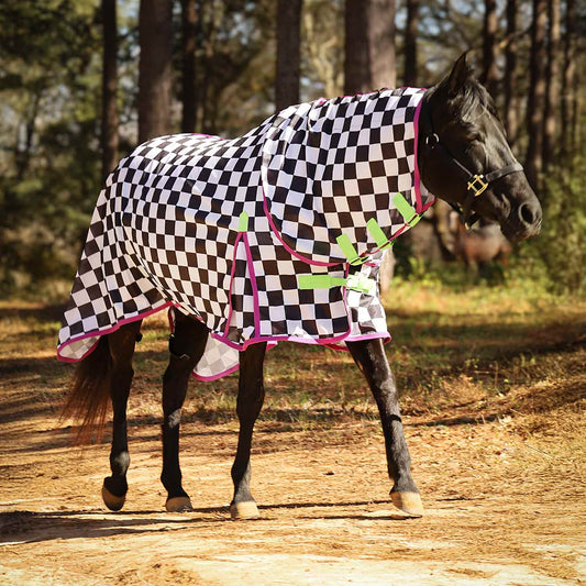 Jeffers Expression Softmesh Combo Neck Horse Fly Sheet