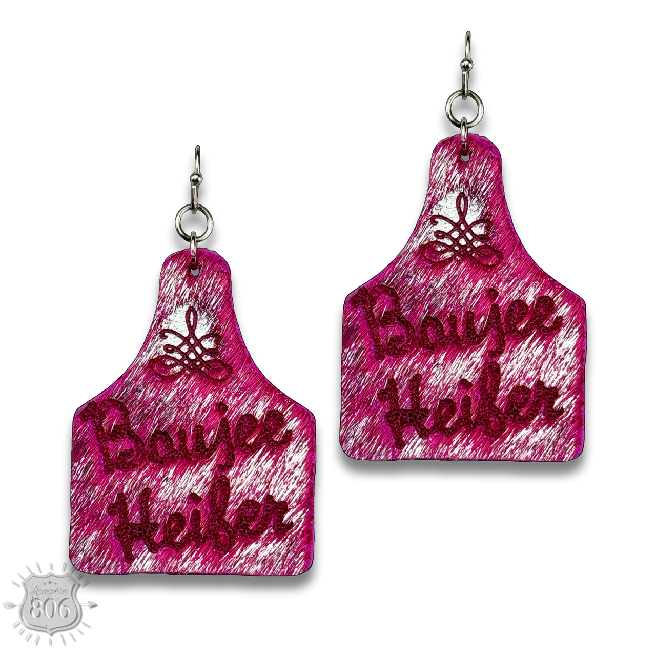 Western ear tag earring, last call