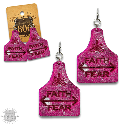 Western ear tag earring, last call