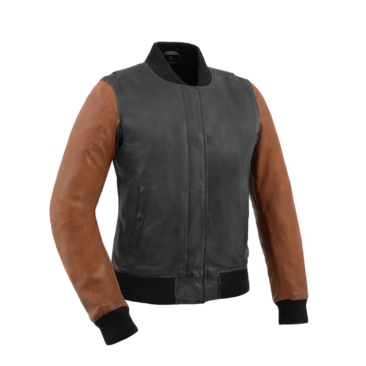 Lella Women's Motorcycle Leather Jacket