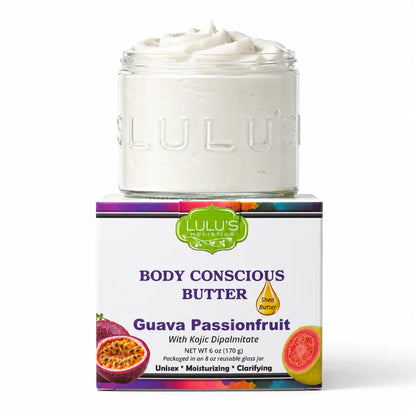 Guava Passionfruit Kojic Whipped Shea Body Butter – Target Uneven Tone & Glow