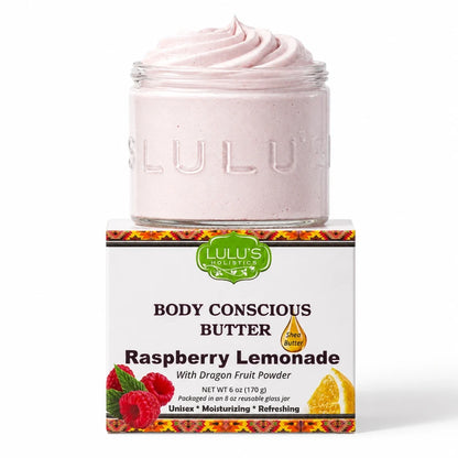 Raspberry Lemonade Whipped Body Butter – Nourishing, Skin-Softening Care