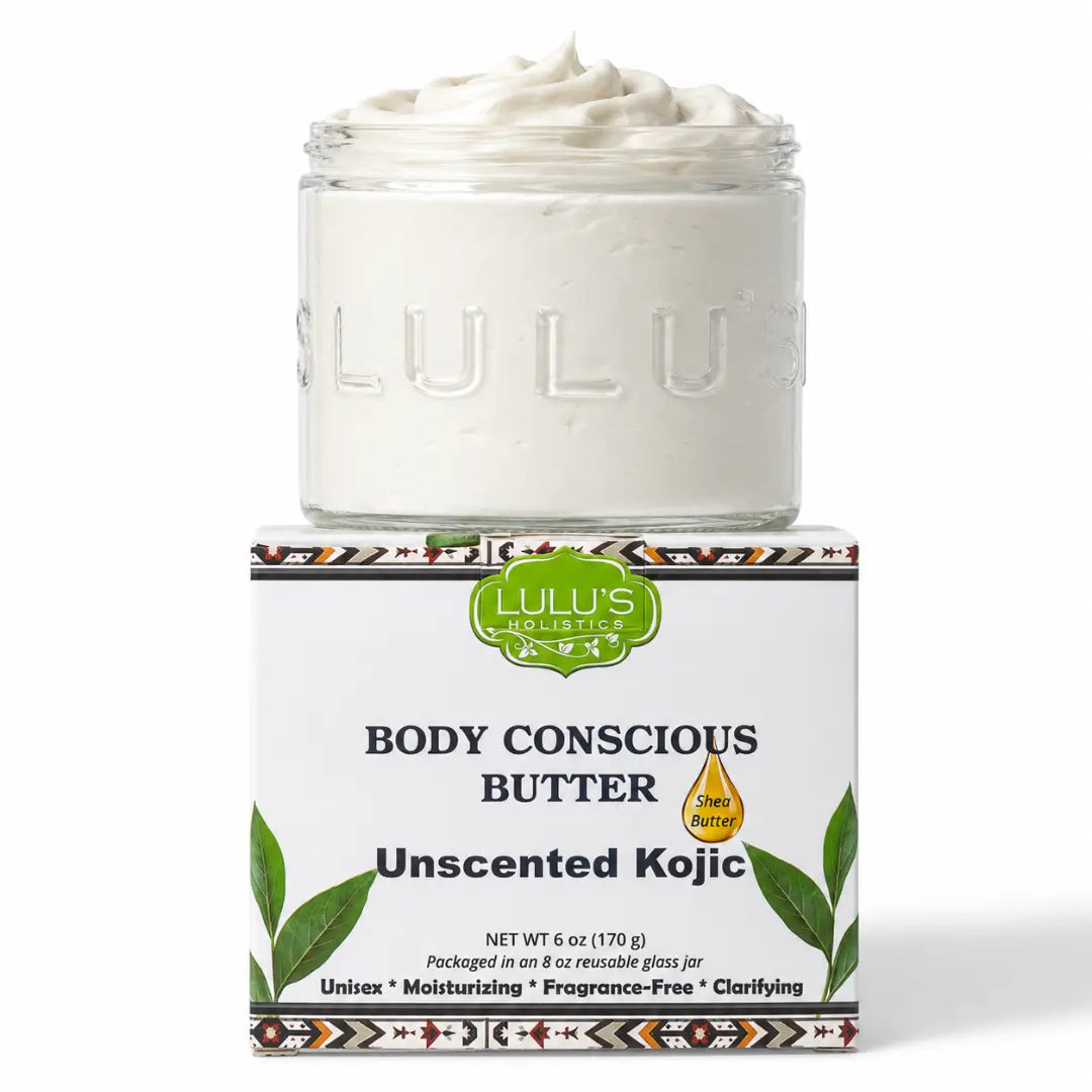 Unscented Kojic Whipped Body Butter – Smooth, Even-Looking Skin