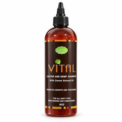 Vital Castor & Hemp Shampoo – Growth & Strength for Dry Scalp