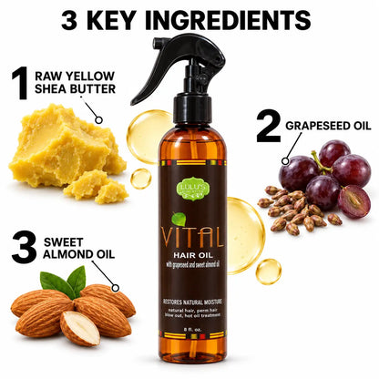 Vital Hair Oil-Growth-Boosting Treatment for Thinning Hair