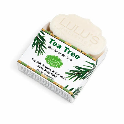 Tea Tree Shea Butter Bar Soap – Clarifying Cleanse