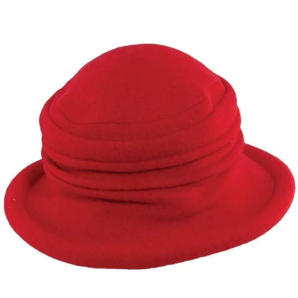Scala Wilma - Womens Wool Felt Cloche Hat