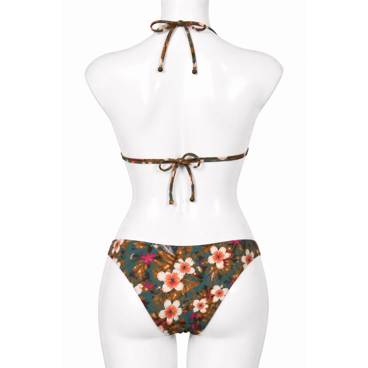 InstantFigure Hawaii Triangle Bikini Swimwear Top 86114T
