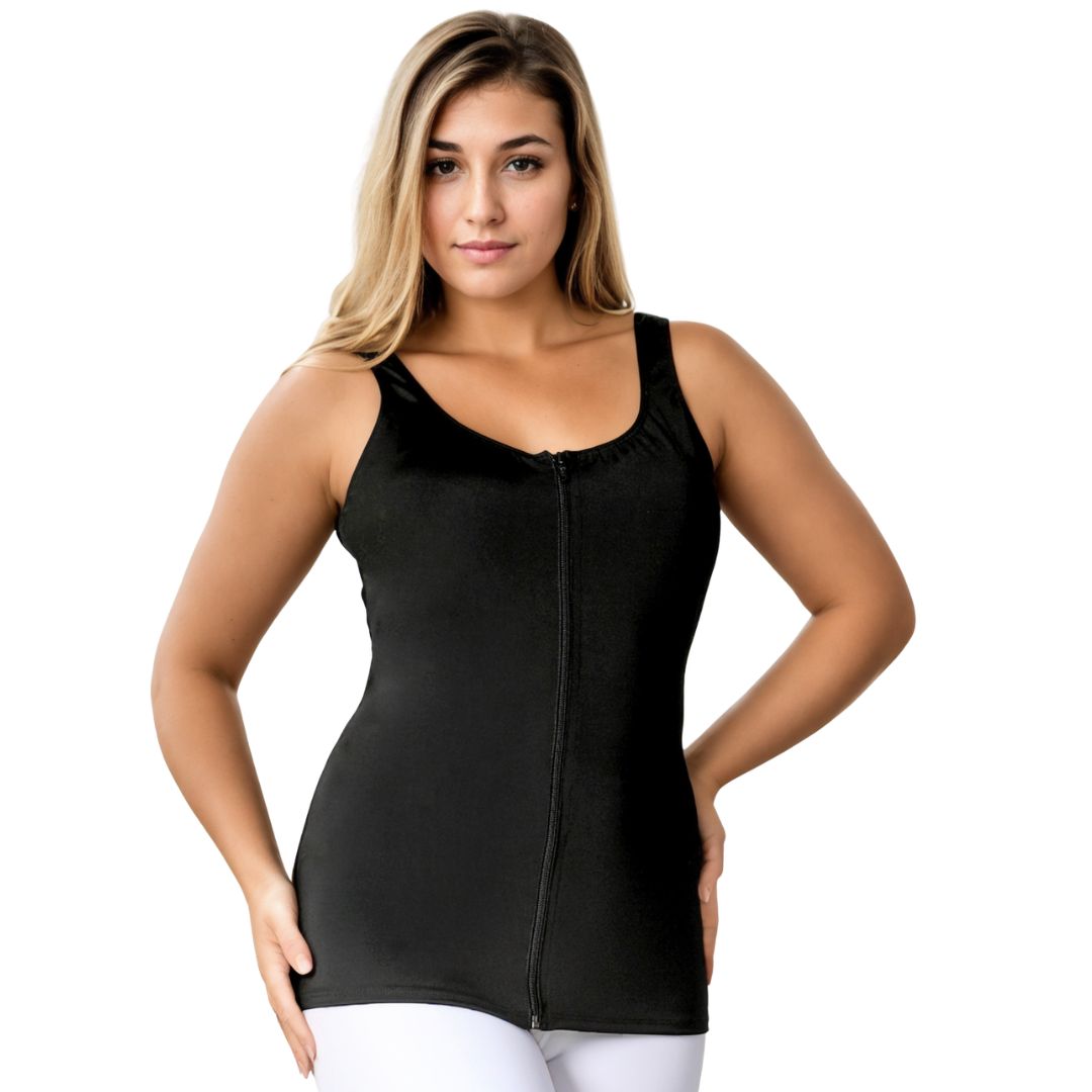 Instantfigure Front Zip Up Vest MD209