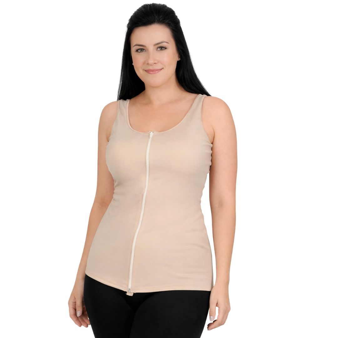 Instantfigure Front Zip Up Vest MD209