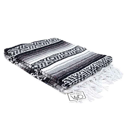 Obsidian Mexican Falsa Blanket