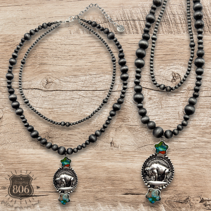 Buffalo nickel necklace