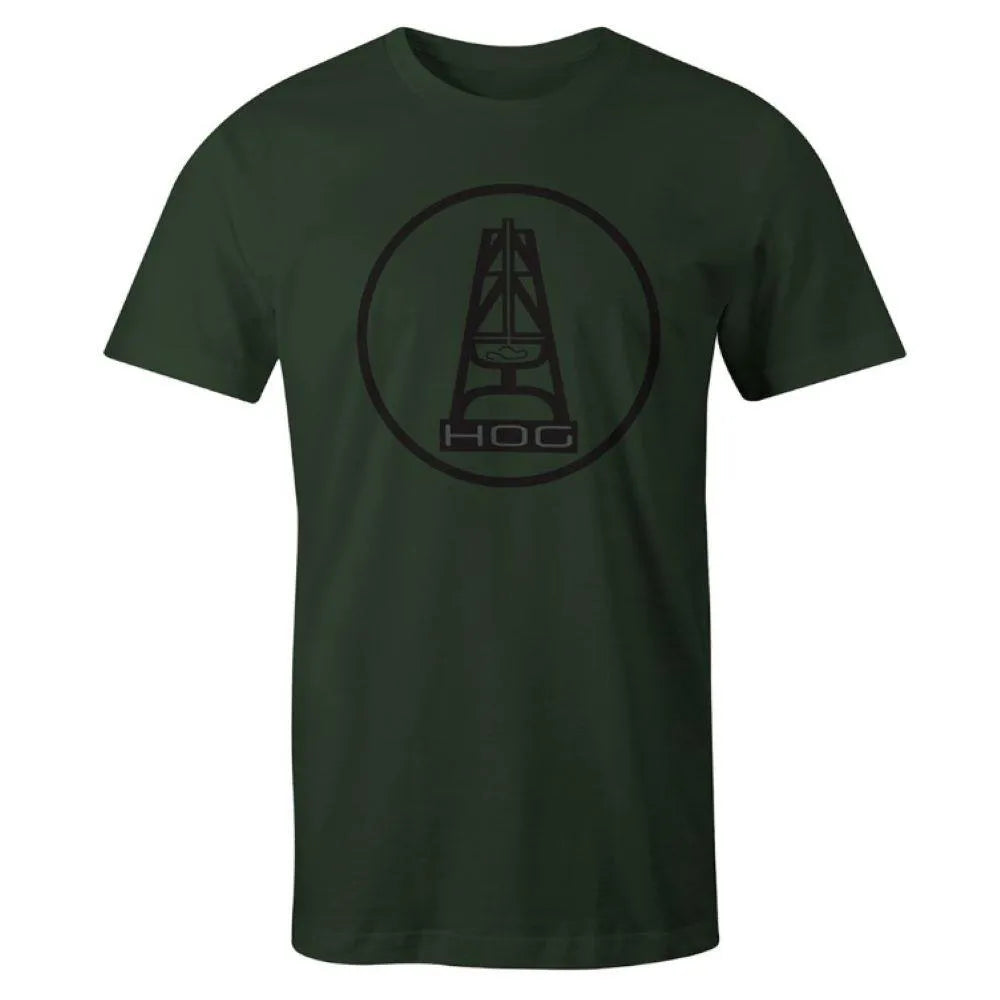 HOOey "HOG" (Olive) - Men`s T-Shirt