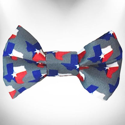 Colorado and Texas Dog Collars, Leads, and Bows - 6 Styles