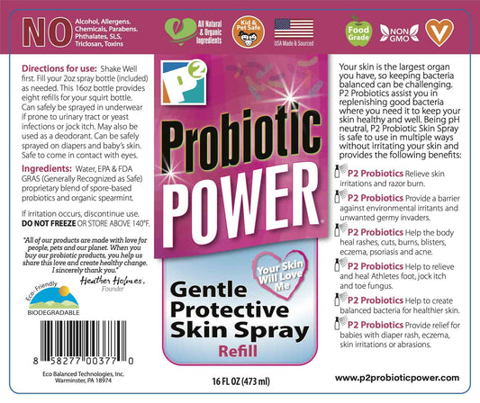 Probiotic Power Skin Spray & Refills