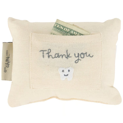 Puppy Dog Tooth Fairy Pocket Pillow by Primitives by Kathy