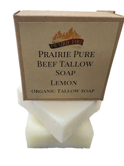 Grass Fed Beef Tallow Soap Bar (3 Pack) – Fragrance Free, Natural & Organic – Moisturizes & Soothes Face, Body & Hair – Handcrafted, Ideal for Sensitive & Dry Skin