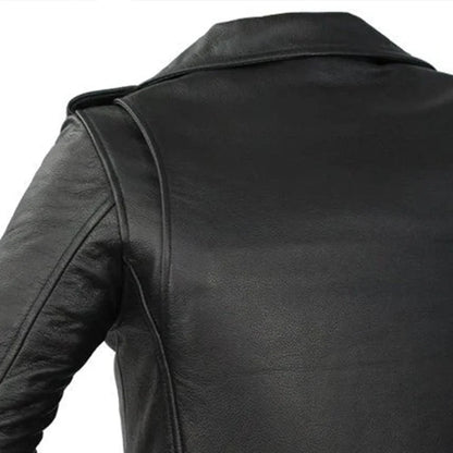 Rockstar - Women's Motorcycle Leather Jacket
