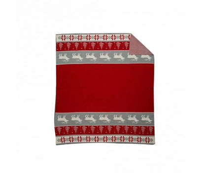 Reindeer In A Row Throw