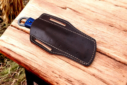 Custom Handmade Bull Cutter Knife – 8.5" File Steel Blade