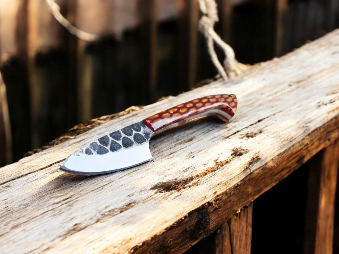 Handmade Cowboy Knife – 7" File Tool Steel Blade