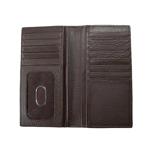 3D Checkered Card Suits - Men's Rodeo Wallet
