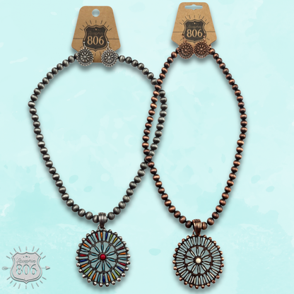 Southwest necklace set - LC