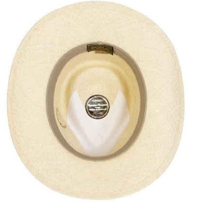 Scala Taos - Panama Straw Fedora Hat