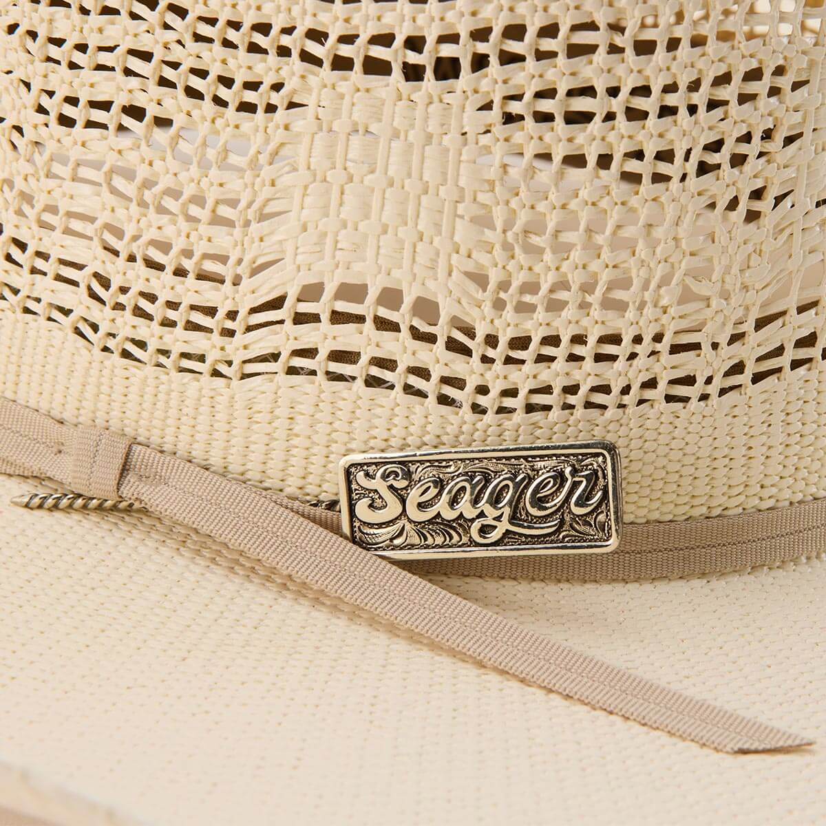 Seager Freehand - (4X) Bangora Straw Cowboy Hat